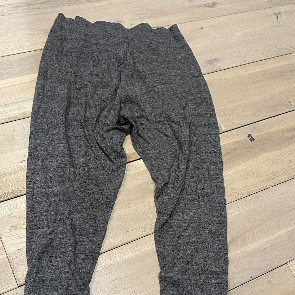 Nike Women's Dark Gray Cropped Joggers with Logo Italy - Picture 7 of 9